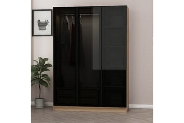 Fruitland Garderob 135 cm - Brun - Förvaring - Garderober & garderobssystem