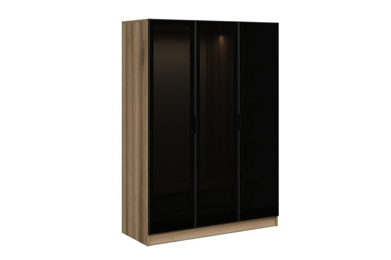 Fruitland Garderob 135 cm - Brun - Förvaring - Garderober & garderobssystem