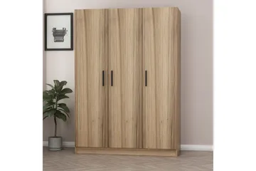 Fruitland Garderob 135 cm - Ek - Förvaring - Garderober & garderobssystem