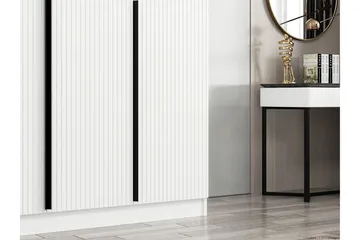 Fruitland Garderob 135 cm - Vit - Förvaring - Garderober & garderobssystem