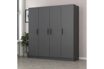 Fruitland Garderob 180 cm - Antracit - Förvaring - Garderober & garderobssystem