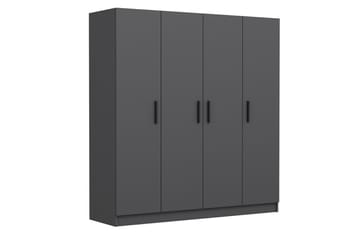 Fruitland Garderob 180 cm - Antracit - Förvaring - Garderober & garderobssystem