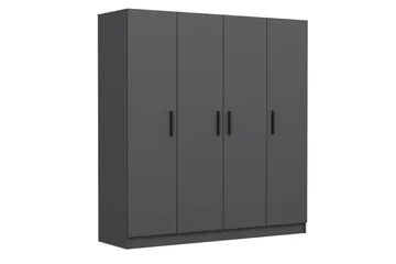 Fruitland Garderob 180 cm - Antracit - Förvaring - Garderober & garderobssystem