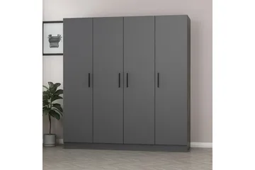 Fruitland Garderob 180 cm - Antracit - Förvaring - Garderober & garderobssystem
