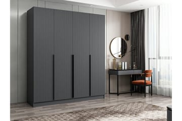 Fruitland Garderob 180 cm - Antracit - Förvaring - Garderober & garderobssystem