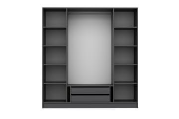 Fruitland Garderob 180 cm - Antracit - Förvaring - Garderober & garderobssystem