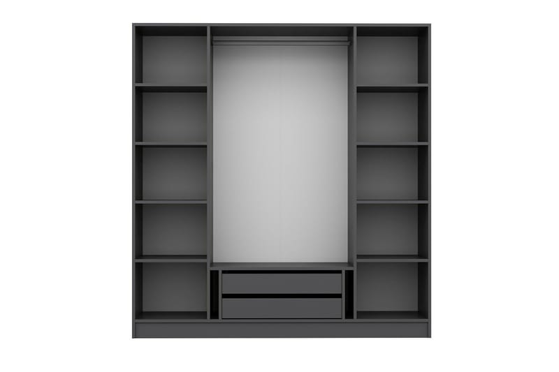 Fruitland Garderob 180 cm - Antracit - Förvaring - Garderober & garderobssystem