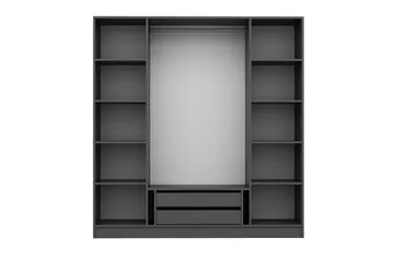 Fruitland Garderob 180 cm - Antracit - Förvaring - Garderober & garderobssystem