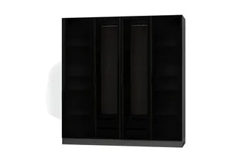 Fruitland Garderob 180 cm - Antracit - Förvaring - Garderober & garderobssystem