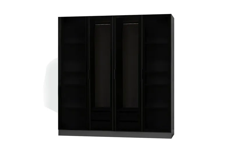 Fruitland Garderob 180 cm - Antracit - Förvaring - Garderober & garderobssystem