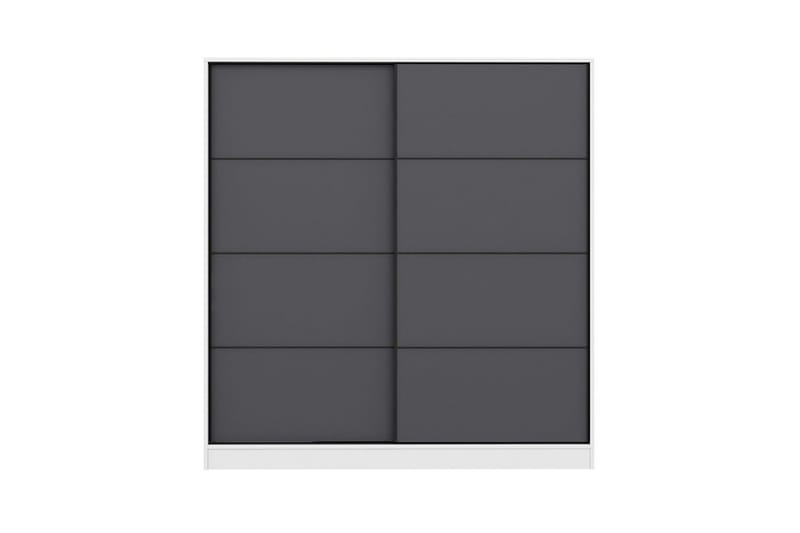 Fruitland Garderob 180 cm - Antracit - Förvaring - Garderober & garderobssystem