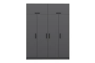 Fruitland Garderob 180 cm - Antracit - Förvaring - Garderober & garderobssystem