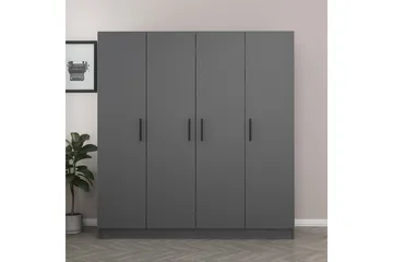 Fruitland Garderob 180 cm - Antracit - Förvaring - Garderober & garderobssystem
