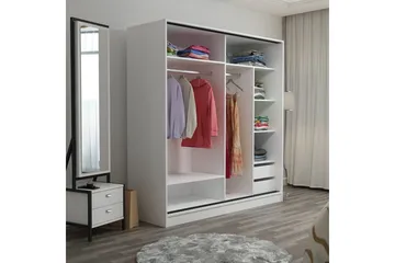 Fruitland Garderob 180 cm - Antracit - Förvaring - Garderober & garderobssystem