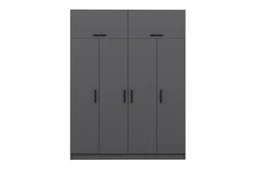 Fruitland Garderob 180 cm - Antracit - Förvaring - Garderober & garderobssystem