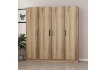 Fruitland Garderob 180 cm - Brun - Förvaring - Garderober & garderobssystem