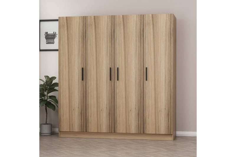 Fruitland Garderob 180 cm - Brun - Förvaring - Garderober & garderobssystem