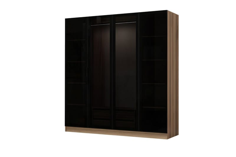 Fruitland Garderob 180 cm - Grå - Förvaring - Garderober & garderobssystem