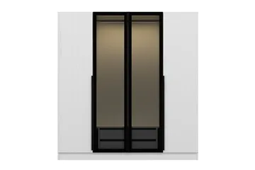 Fruitland Garderob 180 cm - Vit - Förvaring - Garderober & garderobssystem