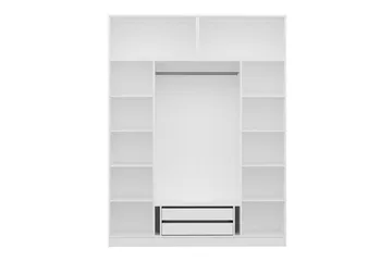 Fruitland Garderob 180 cm - Vit - Förvaring - Garderober & garderobssystem