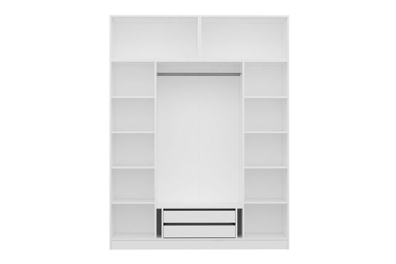 Fruitland Garderob 180 cm - Vit - Förvaring - Garderober & garderobssystem