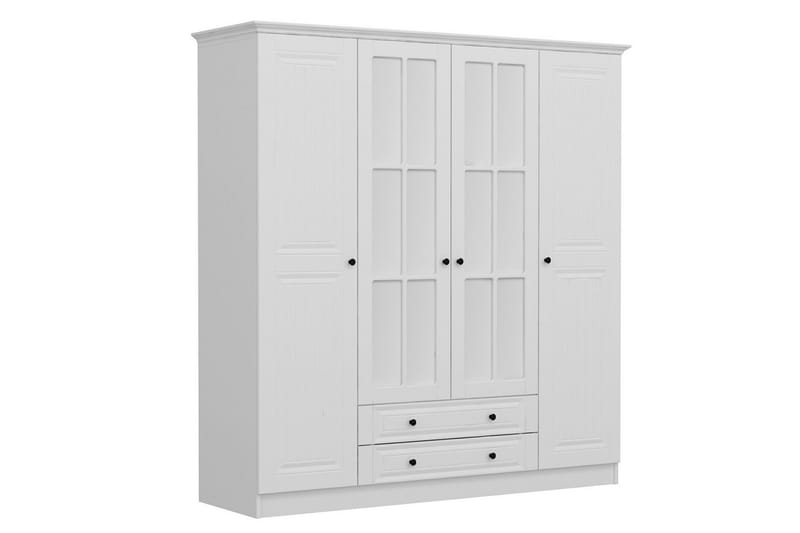 Fruitland Garderob 180 cm - Vit - Förvaring - Garderober & garderobssystem