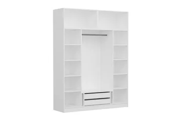 Fruitland Garderob 180 cm - Vit - Förvaring - Garderober & garderobssystem