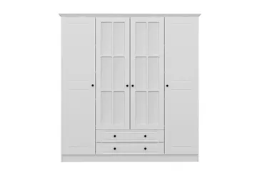 Fruitland Garderob 180 cm - Vit - Förvaring - Garderober & garderobssystem