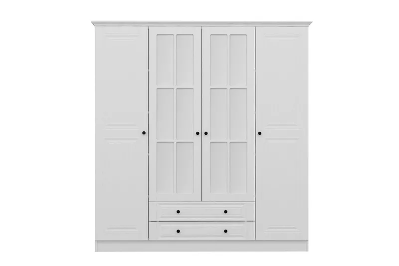 Fruitland Garderob 180 cm - Vit - Förvaring - Garderober & garderobssystem