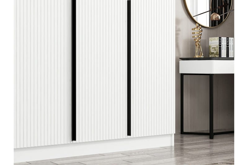 Fruitland Garderob 180 cm - Vit - Förvaring - Garderober & garderobssystem