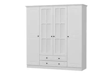 Fruitland Garderob 180 cm - Vit - Förvaring - Garderober & garderobssystem