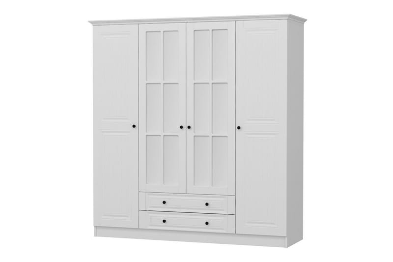 Fruitland Garderob 180 cm - Vit - Förvaring - Garderober & garderobssystem