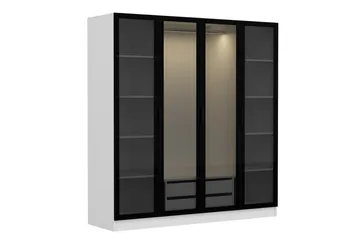 Fruitland Garderob 180 cm - Vit - Förvaring - Garderober & garderobssystem