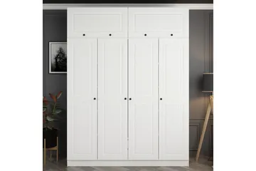 Fruitland Garderob 180 cm - Vit - Förvaring - Garderober & garderobssystem