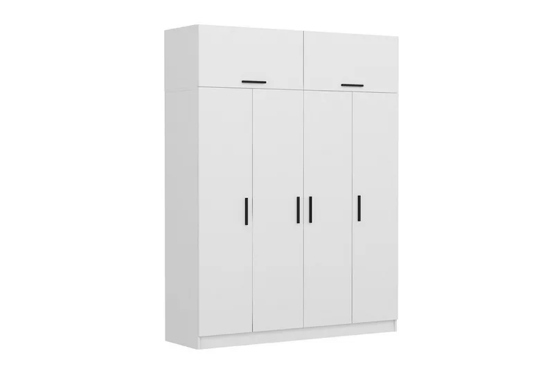 Fruitland Garderob 180 cm - Vit - Förvaring - Garderober & garderobssystem