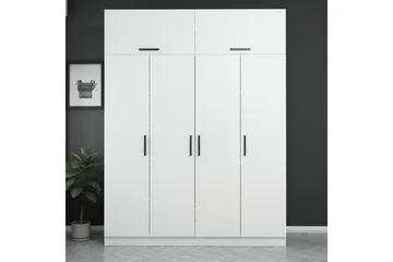 Fruitland Garderob 180 cm - Vit - Förvaring - Garderober & garderobssystem