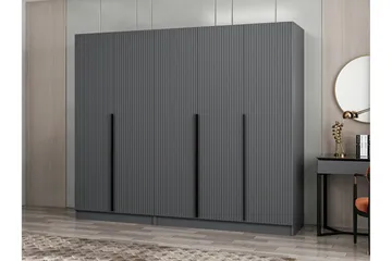 Fruitland Garderob 225 cm - Antracit - Förvaring - Garderober & garderobssystem