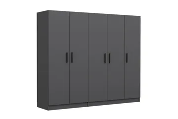 Fruitland Garderob 225 cm - Antracit - Förvaring - Garderober & garderobssystem
