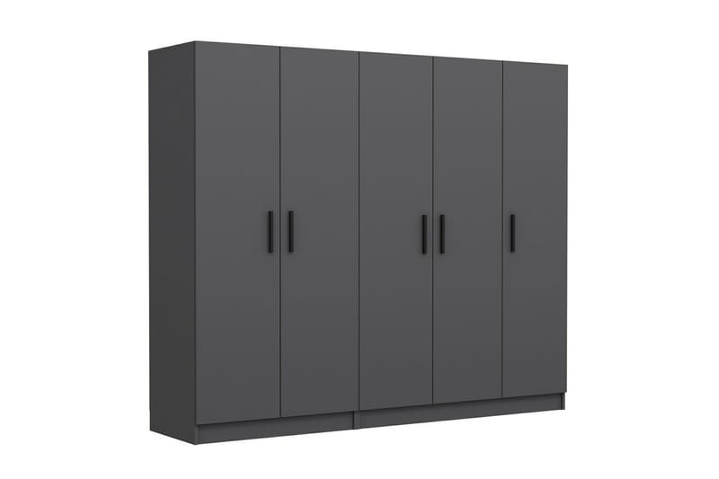 Fruitland Garderob 225 cm - Antracit - Förvaring - Garderober & garderobssystem