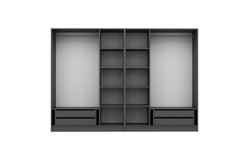 Fruitland Garderob 225 cm - Antracit - Förvaring - Garderober & garderobssystem