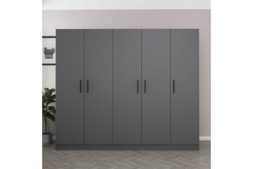 Fruitland Garderob 225 cm - Antracit - Förvaring - Garderober & garderobssystem
