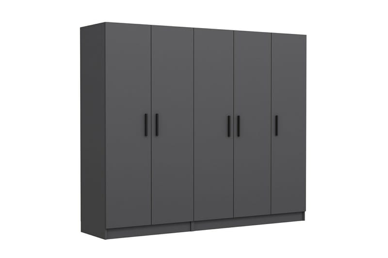 Fruitland Garderob 225 cm - Antracit - Förvaring - Garderober & garderobssystem