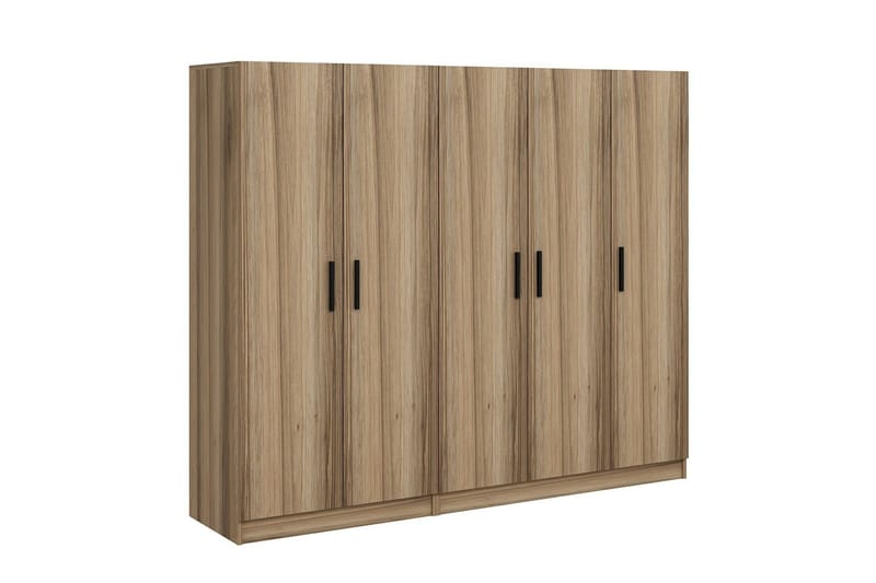 Fruitland Garderob 225 cm - Brun - Förvaring - Garderober & garderobssystem