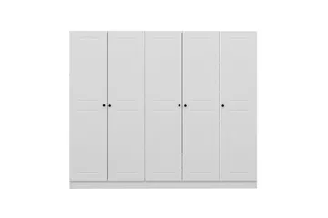 Fruitland Garderob 225 cm - Vit - Förvaring - Garderober & garderobssystem