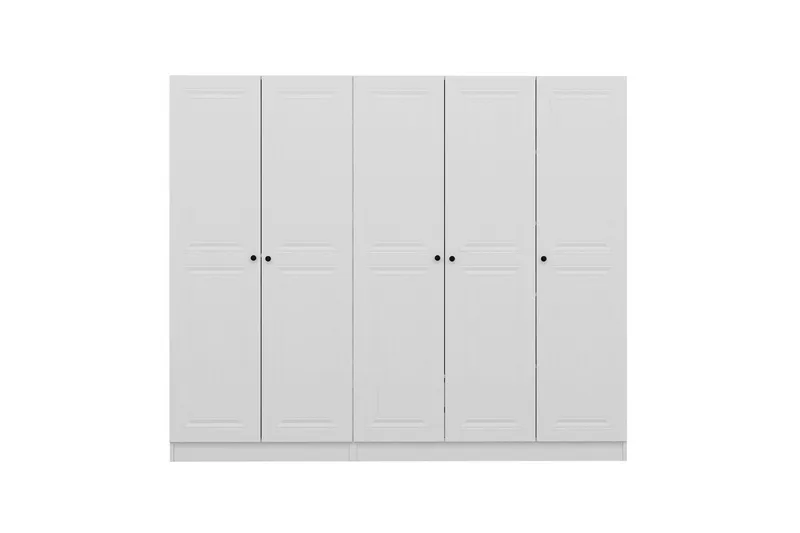 Fruitland Garderob 225 cm - Vit - Förvaring - Garderober & garderobssystem