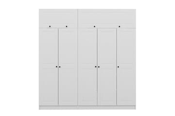Fruitland Garderob 225 cm - Vit - Förvaring - Garderober & garderobssystem