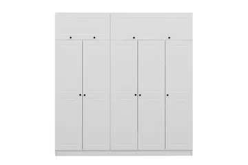 Fruitland Garderob 225 cm - Vit - Förvaring - Garderober & garderobssystem