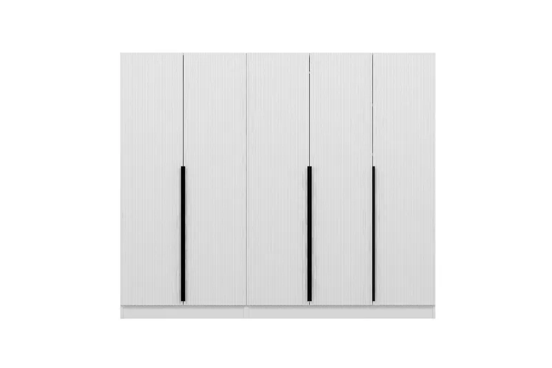 Fruitland Garderob 225 cm - Vit - Förvaring - Garderober & garderobssystem