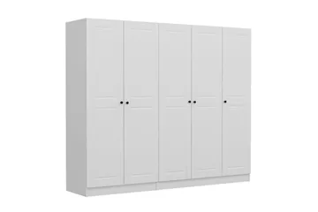 Fruitland Garderob 225 cm - Vit - Förvaring - Garderober & garderobssystem