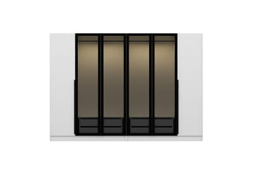 Fruitland Garderob 225 cm - Vit - Förvaring - Garderober & garderobssystem